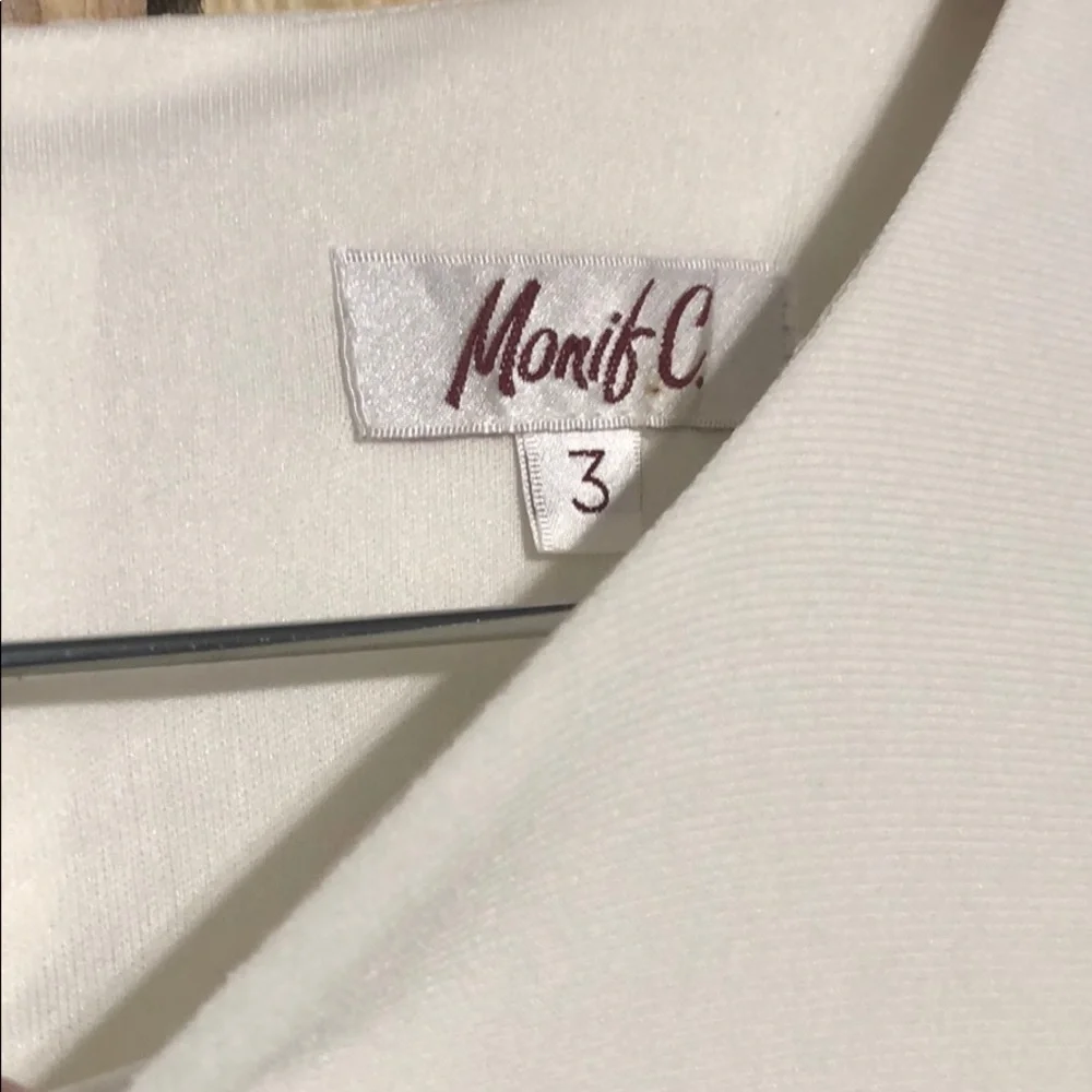 Monif C WHITE dress - Picture 3 of 4